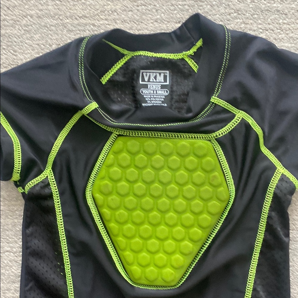 VRM Black and Green Sports Shirt